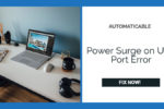 power surge on usb port